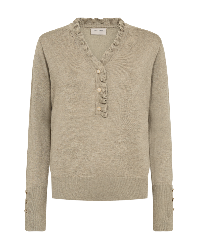 FQKATIE - PULLOVER - BEIGE