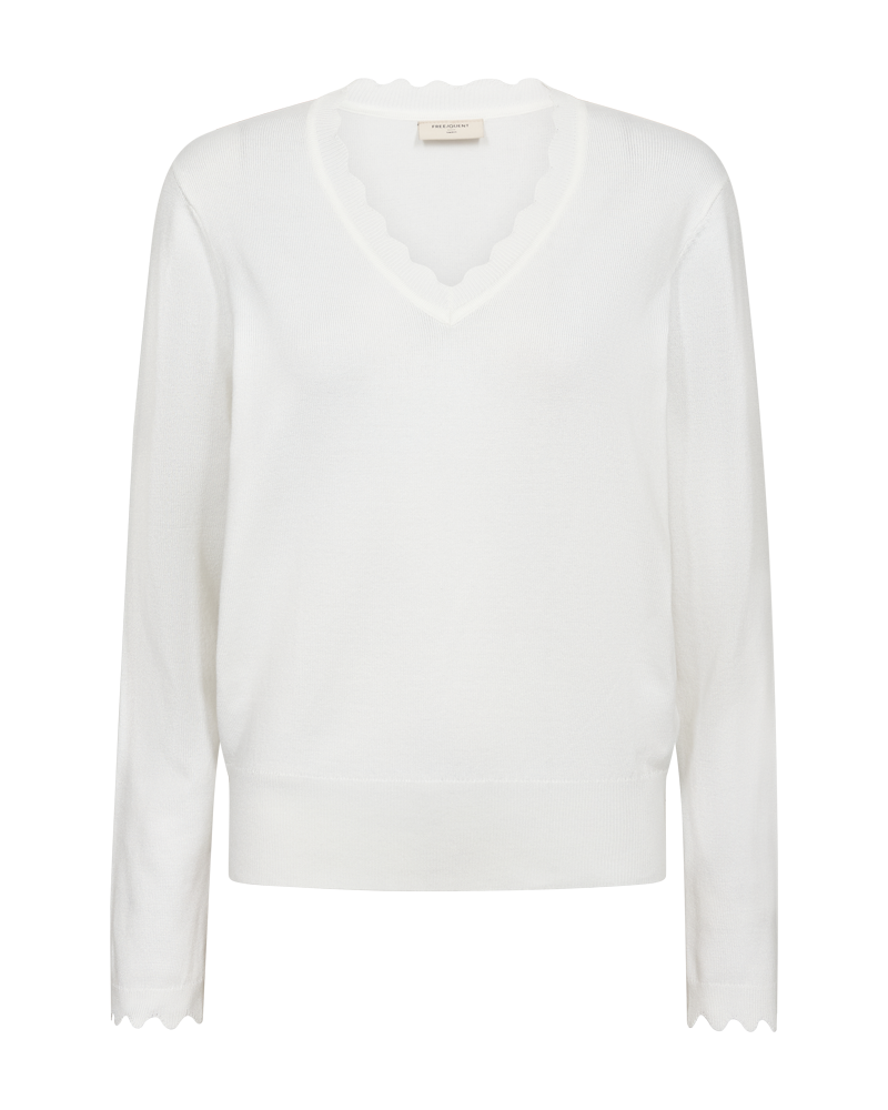 FQKATIE - PULLOVER - WEISS