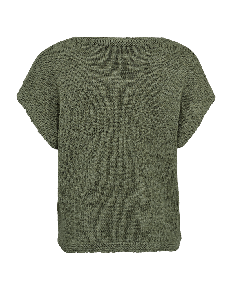 FQTAPPER - GESTRICKTER PULLOVER - GRÜN