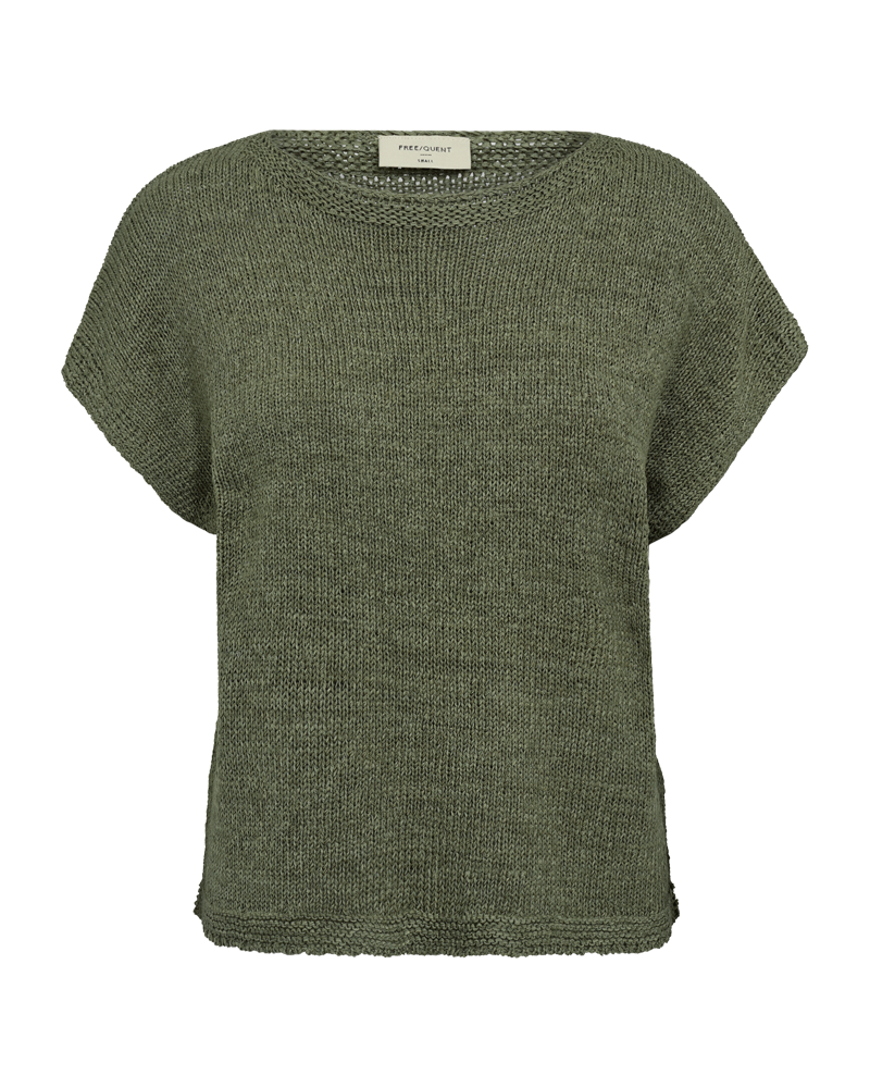 FQTAPPER - GESTRICKTER PULLOVER - GRÜN