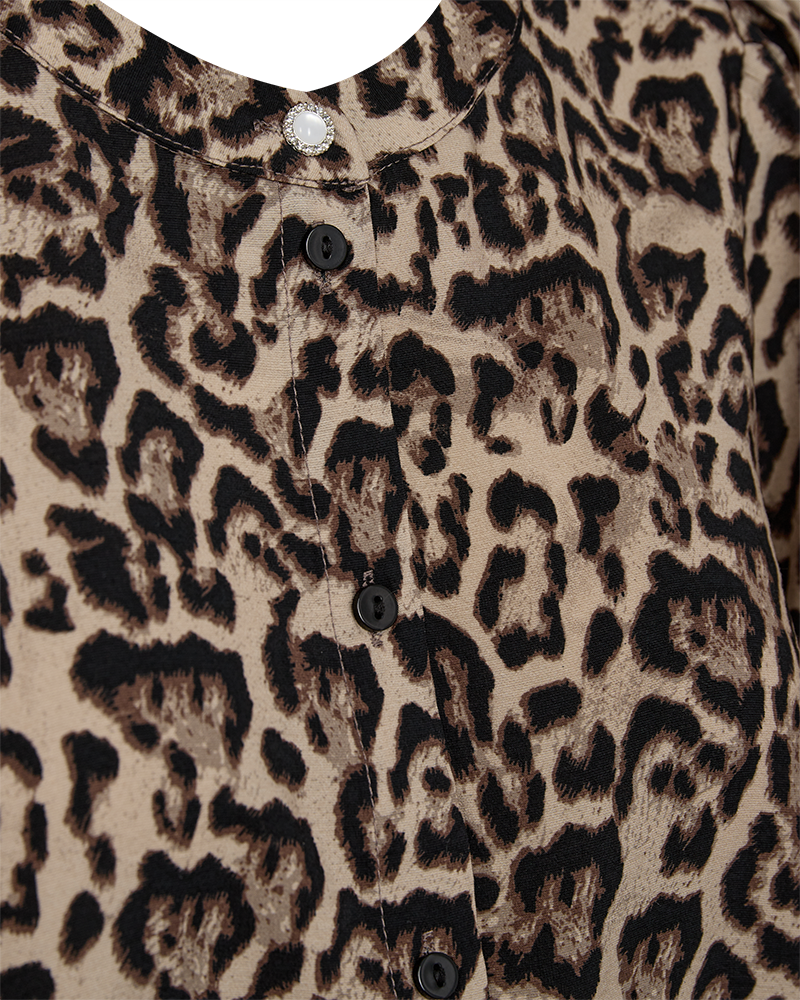 FQABY - HEMD - SCHWARZ UND BEIGE