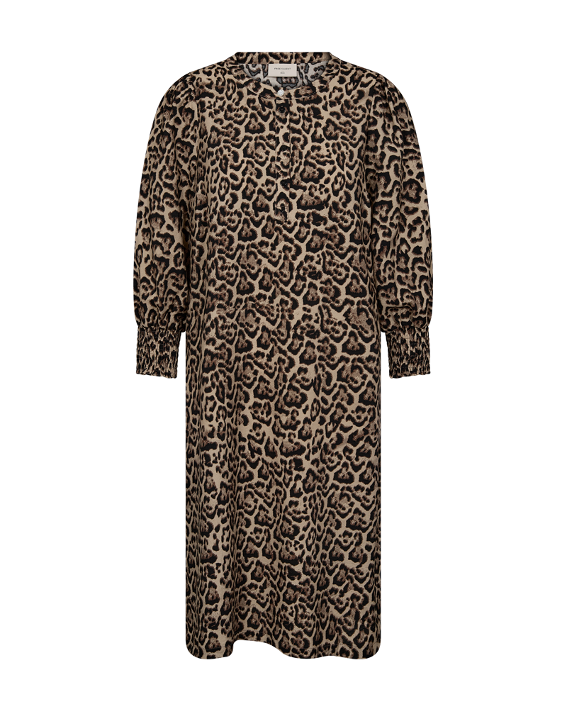 FQABY - KLEID - SCHWARZ UND BEIGE