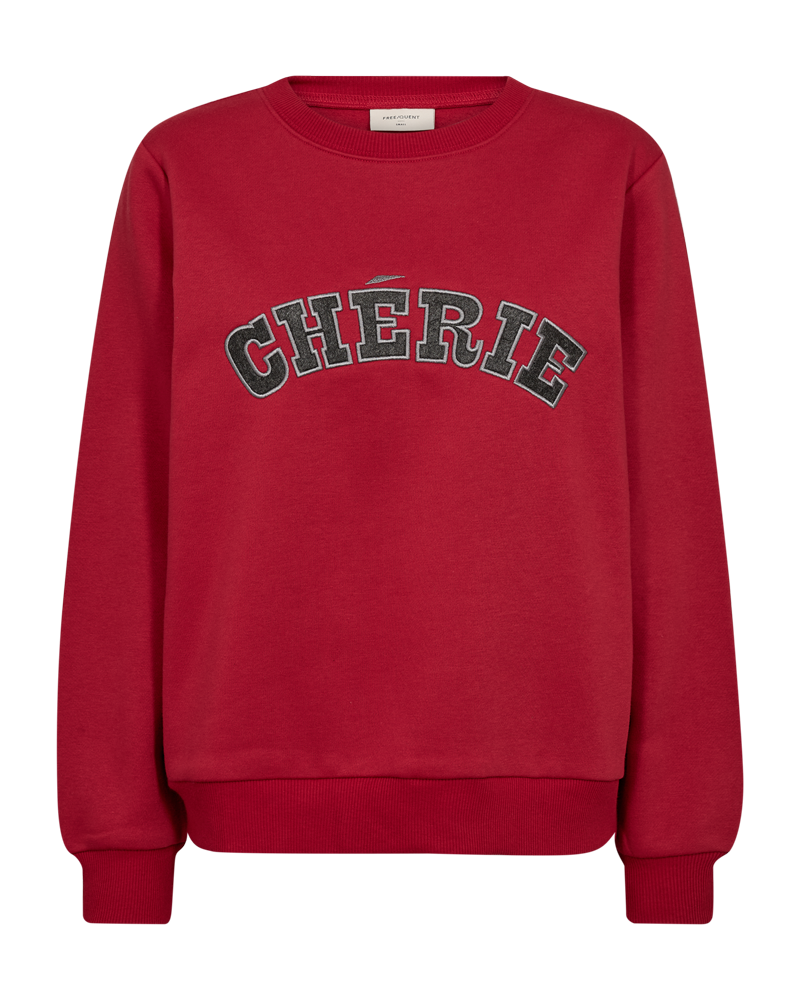 FQWANA - PULLOVER - GRAU UND ROT