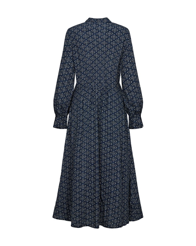 FQLOVY - KLEID - BLAU UND BEIGE