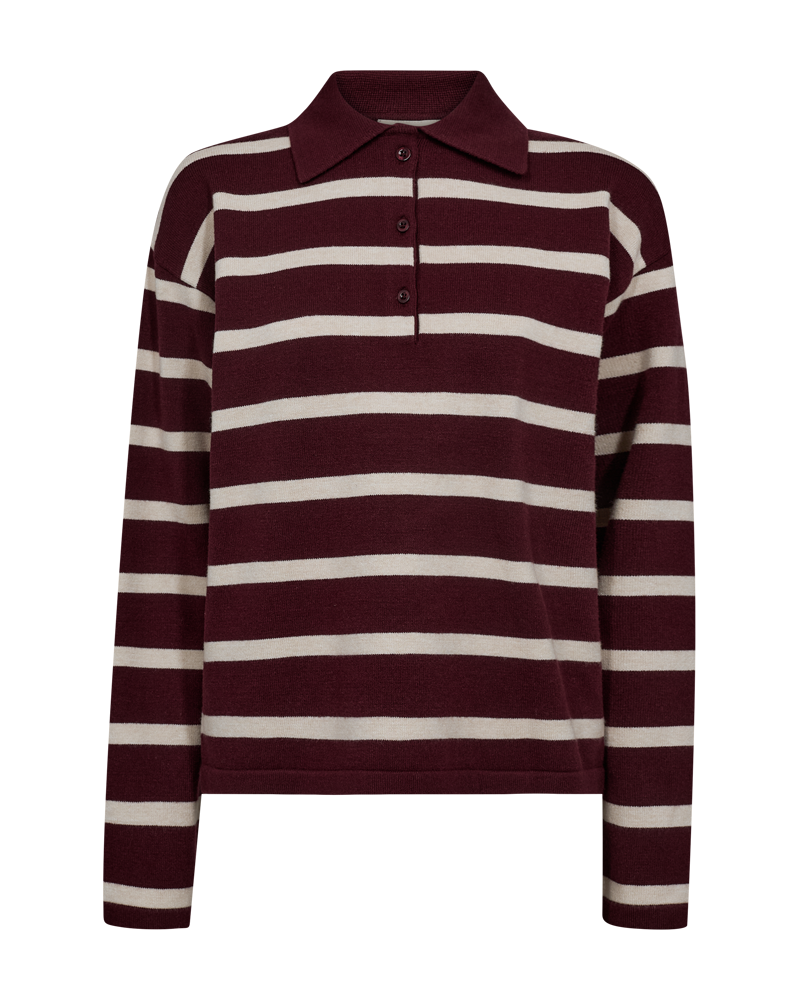 FQCLAURA – PULLOVER - BORDEAUX