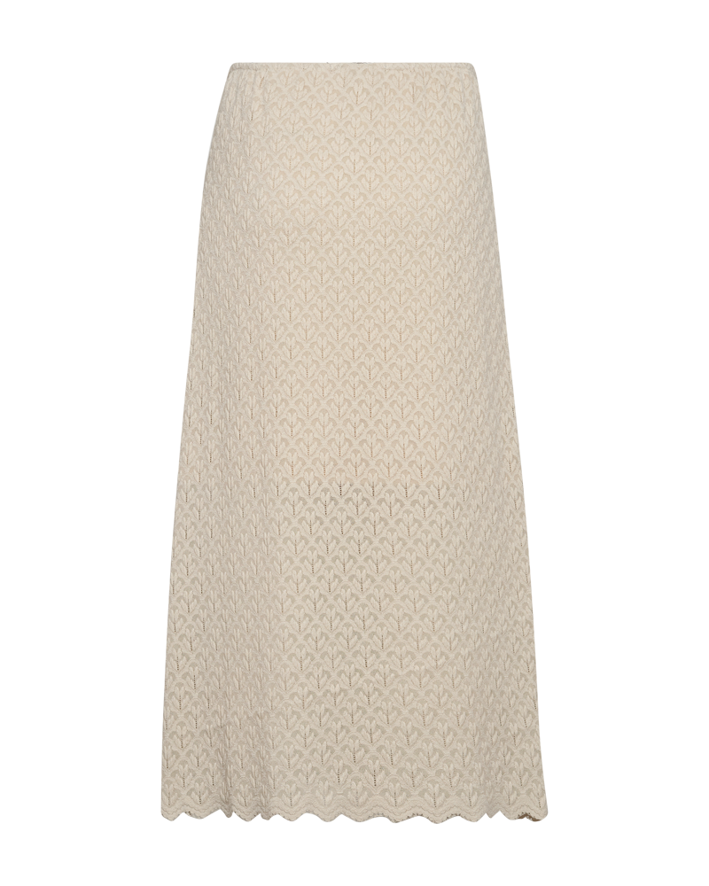 FQRIGGA - ROCK MIT SPITZE - BEIGE