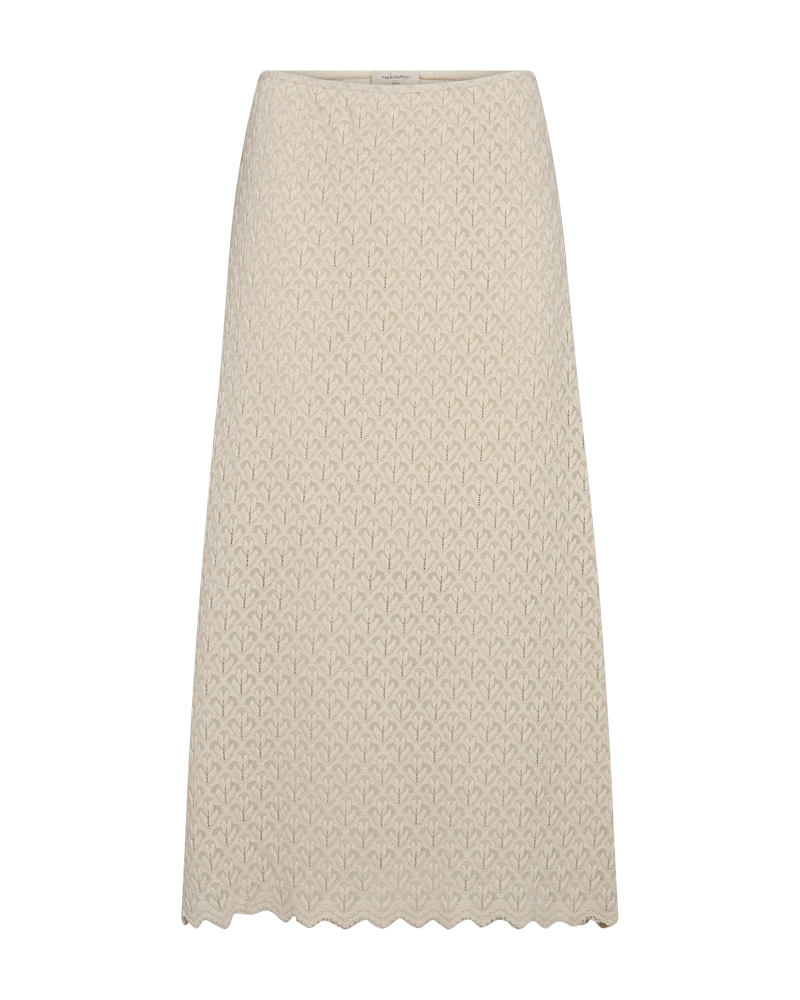 FQRIGGA - ROCK MIT SPITZE - BEIGE
