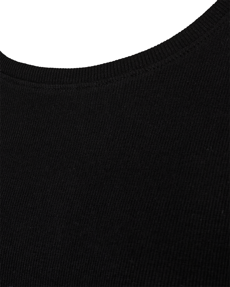 FQEVELYN – LANGARM-T-SHIRT - SCHWARZ
