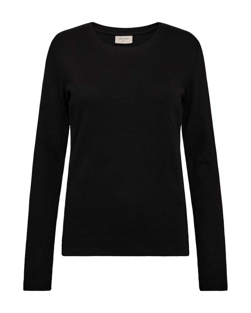 FQEVELYN – LANGARM-T-SHIRT - SCHWARZ