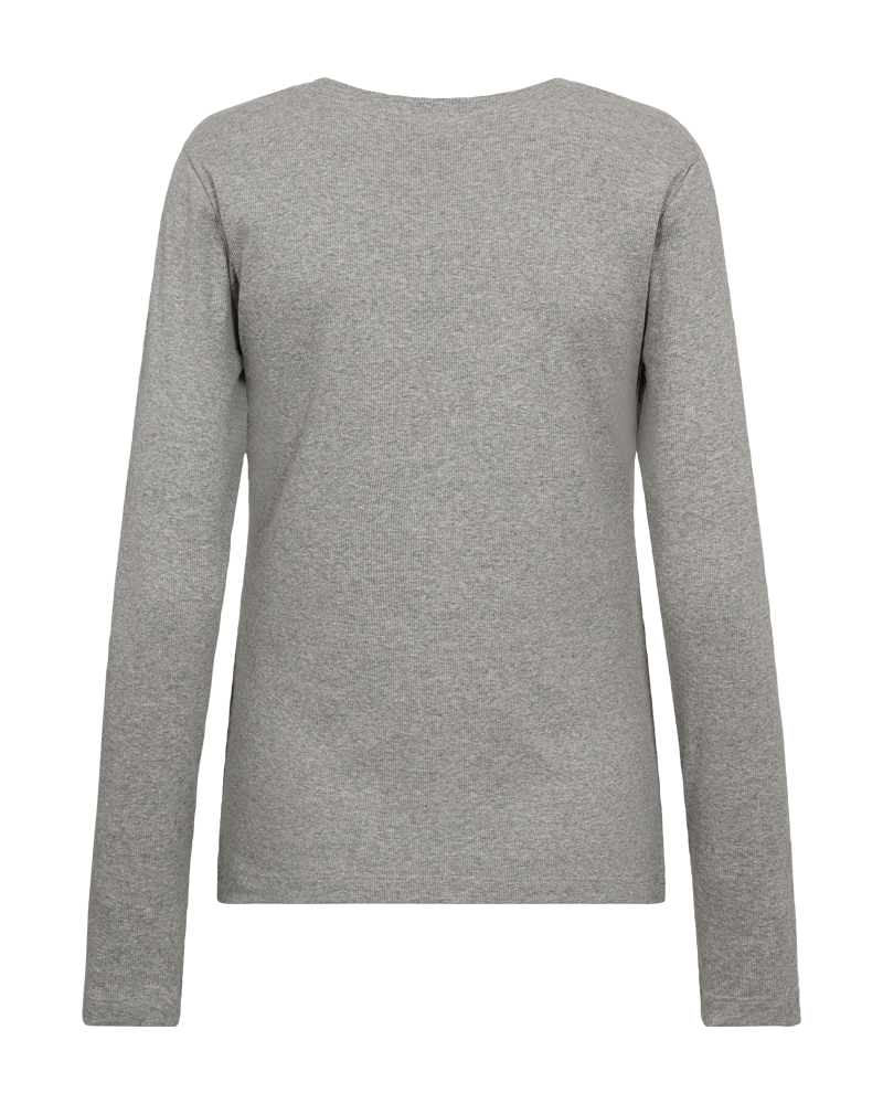 FQEVELYN – LANGARM-T-SHIRT - GRAU