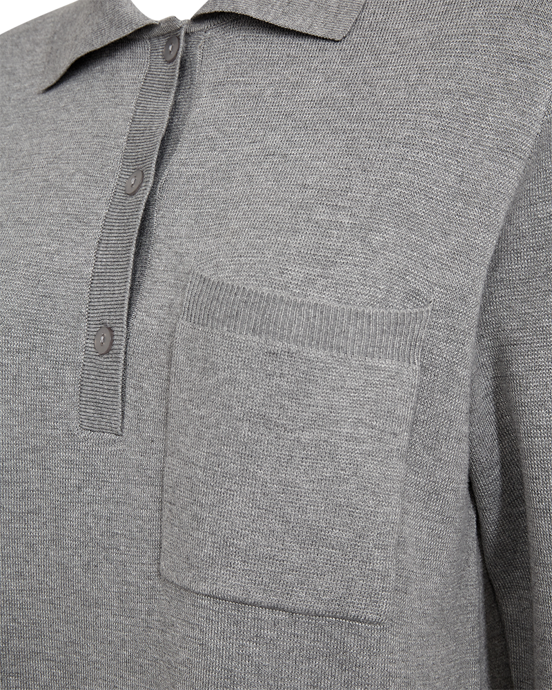 FQANI - KLEID - GRAU