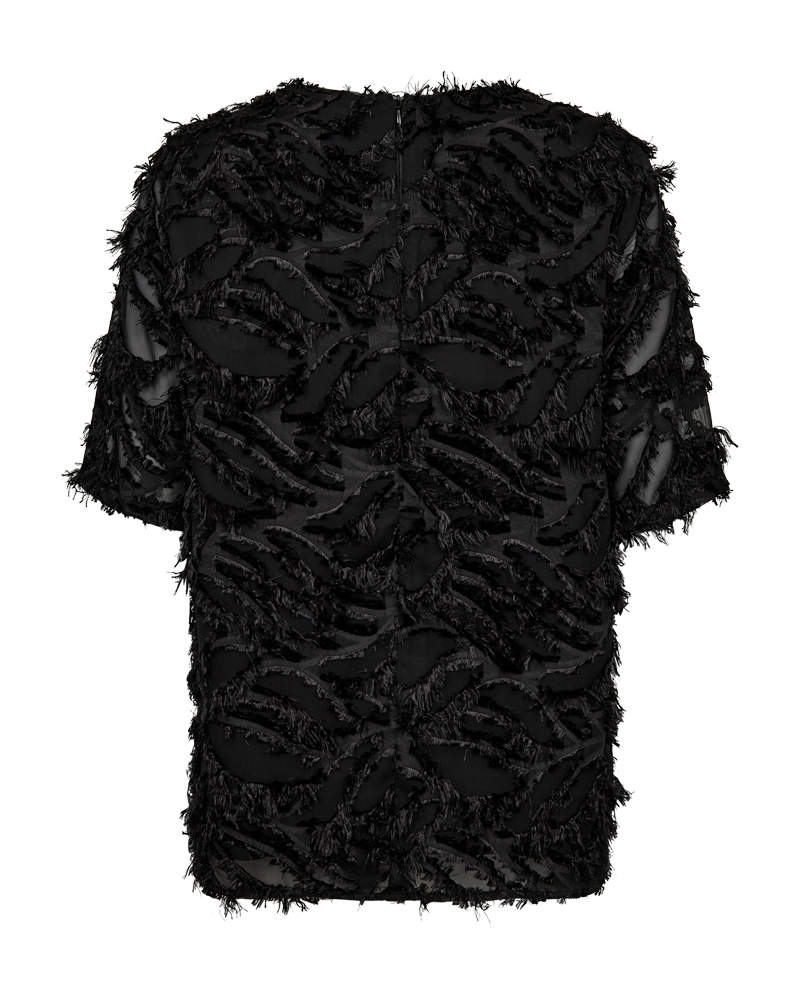 FQVILLA - BLUSE - SCHWARZ