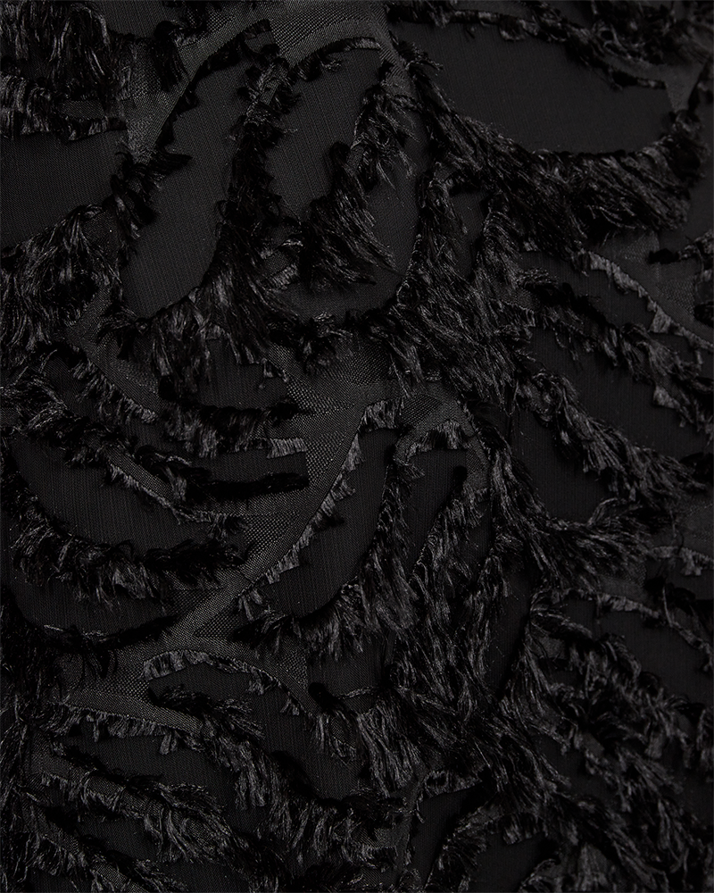 FQVILLA - BLUSE - SCHWARZ