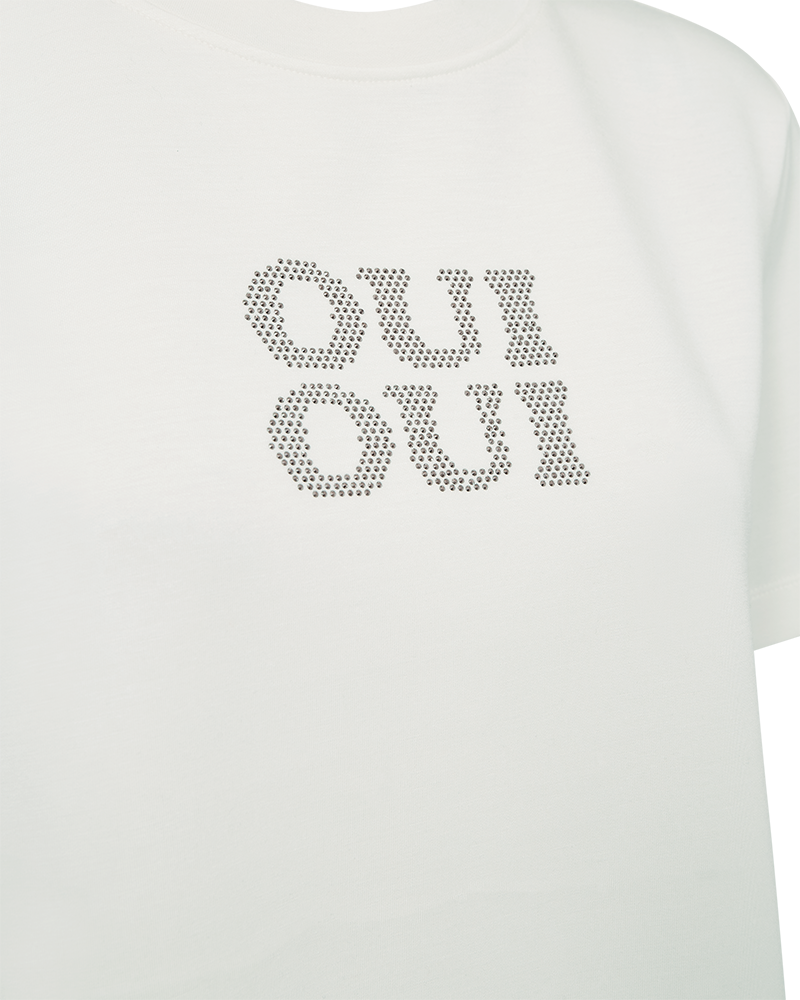 FQMALAK - T-SHIRT - WEISS