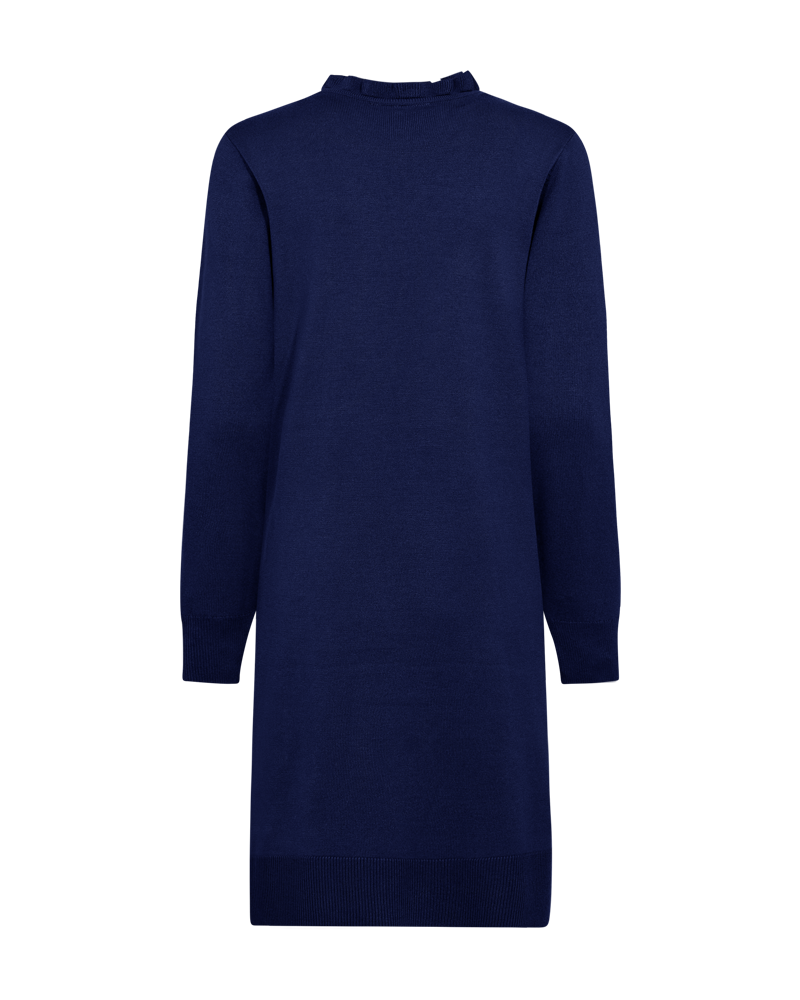 FQKATIE – KLEID IN FEINSTRICKQUALITÄT - BLAU