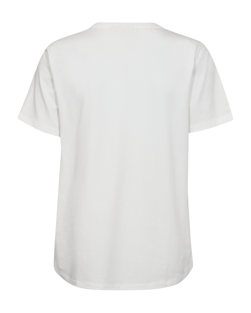 FQSURE - T-SHIRT MIT PRINT - SCHWARZ UND WEISS