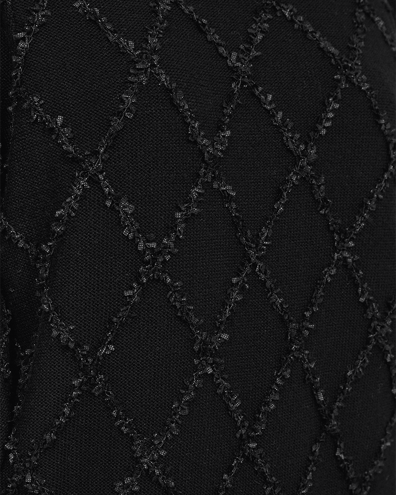 FQSAFRI - PULLOVER - SCHWARZ