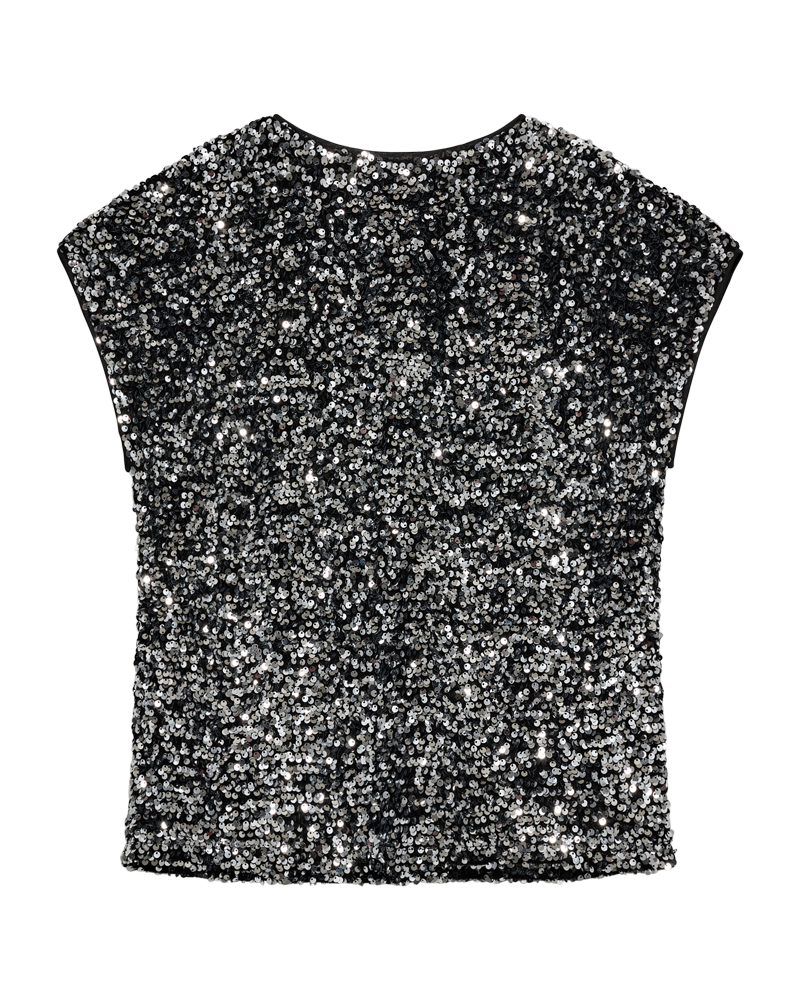 FQLUNE - BLUSE - SCHWARZ