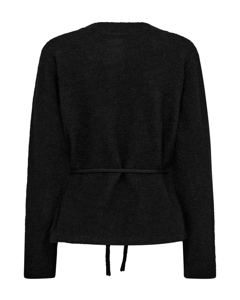 FQMOTO - CARDIGAN - SCHWARZ