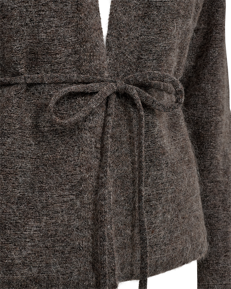 FQMOTO - CARDIGAN - BRAUN