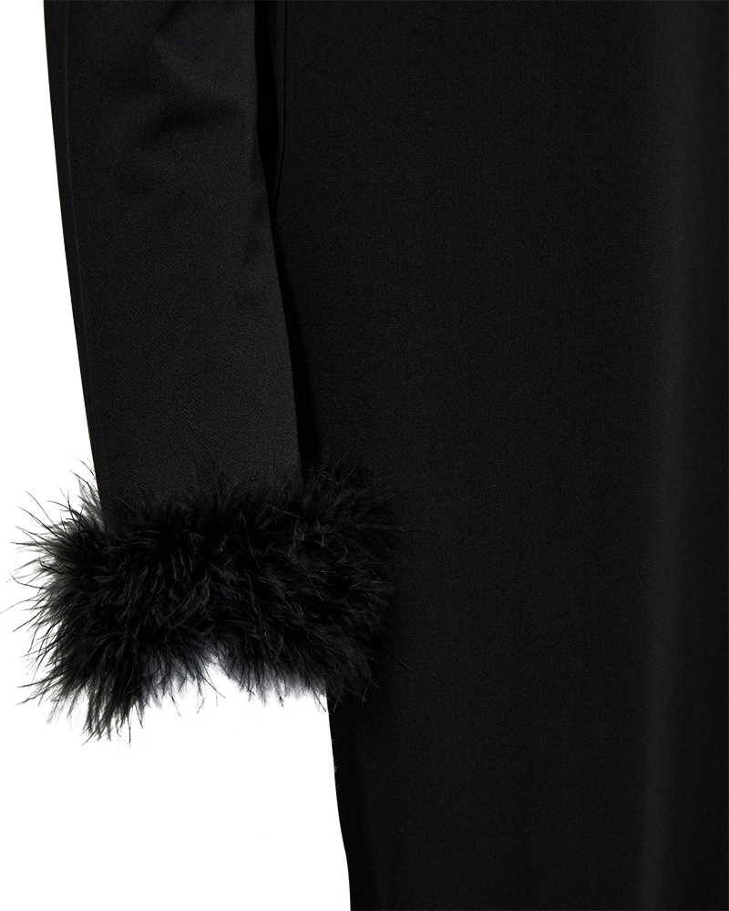 FQELVA - KLEID - SCHWARZ