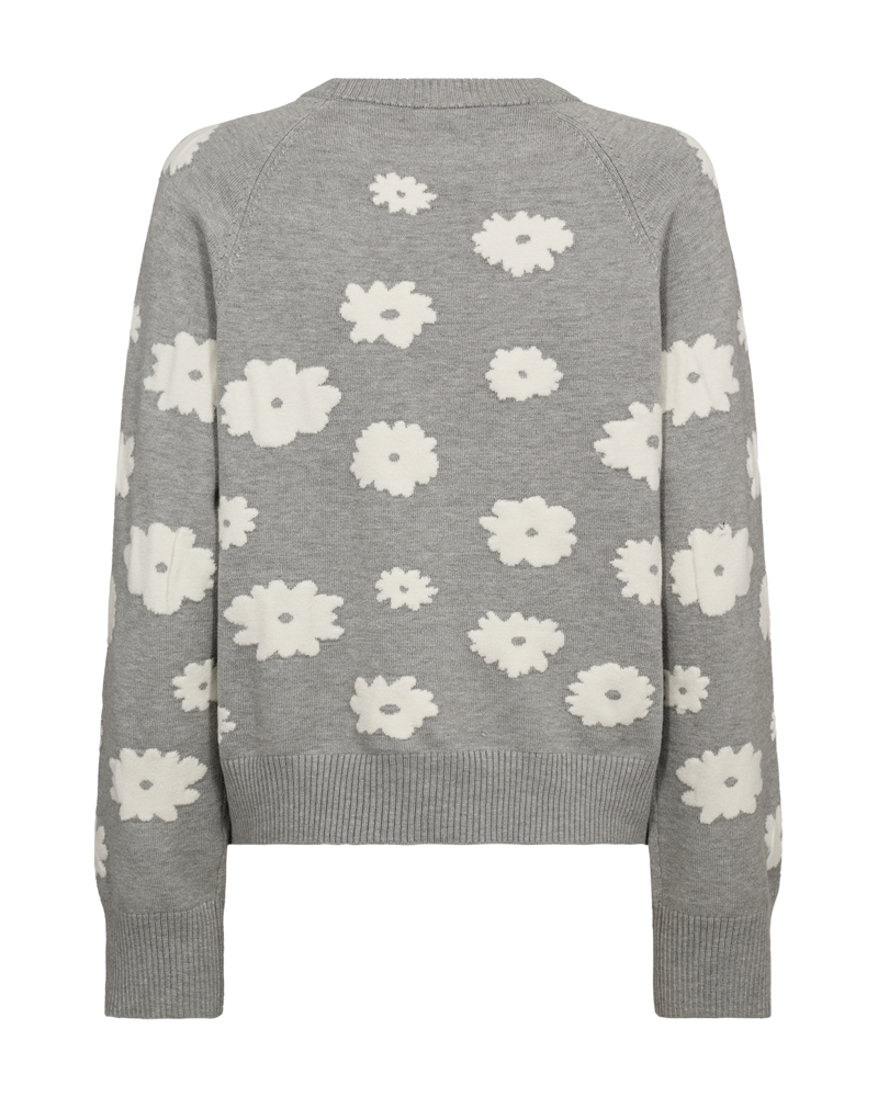 FQALPI - PULLOVER - WEISS UND GRAU
