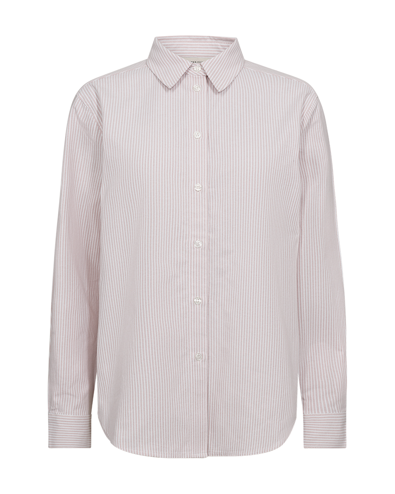 FQOXFORD - HEMD - ROSA UND WEISS