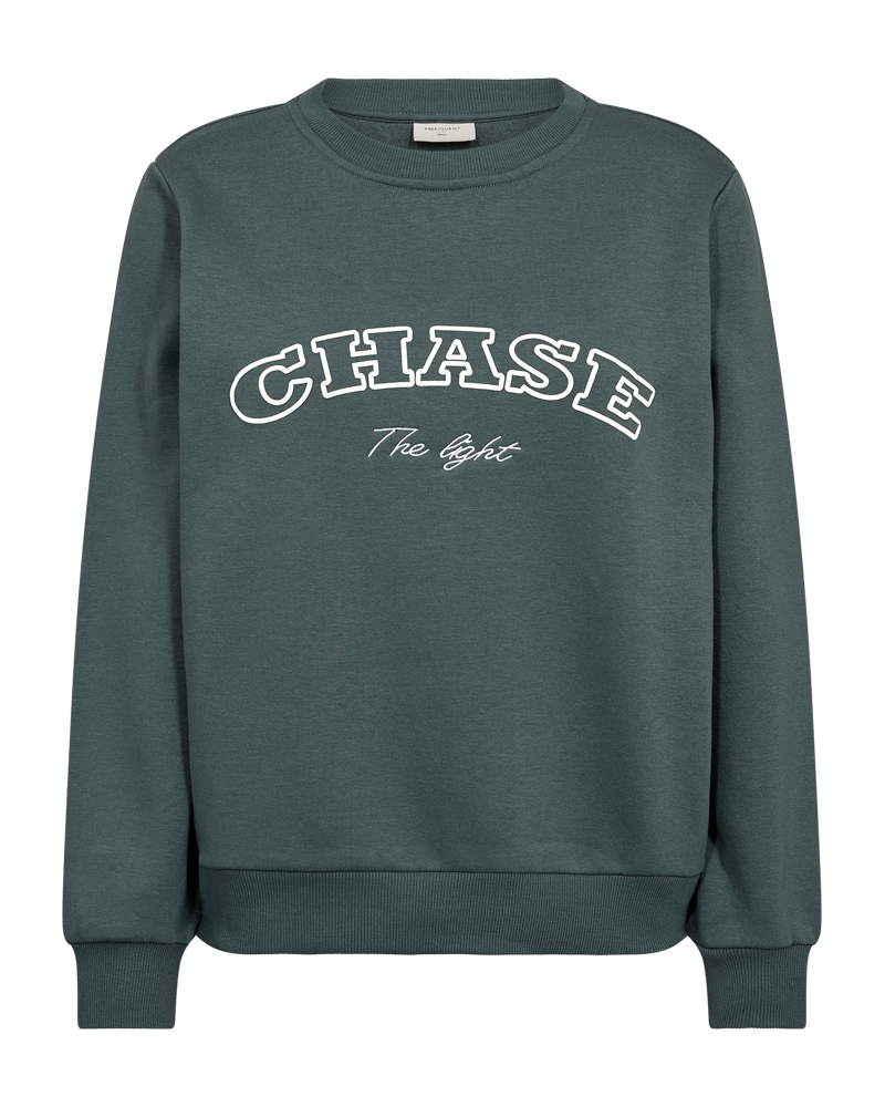 FQKAMELA - PULLOVER - WEISS UND GRÜN