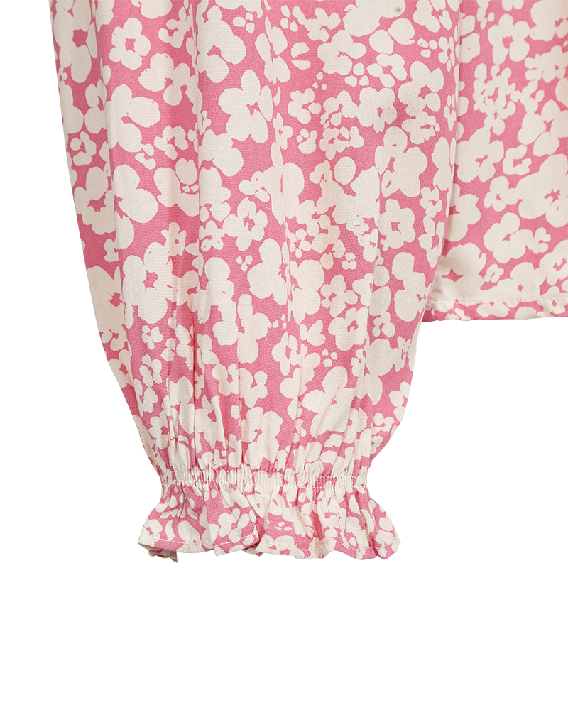 FQADNEY - BLUSE - ROSA UND BEIGE