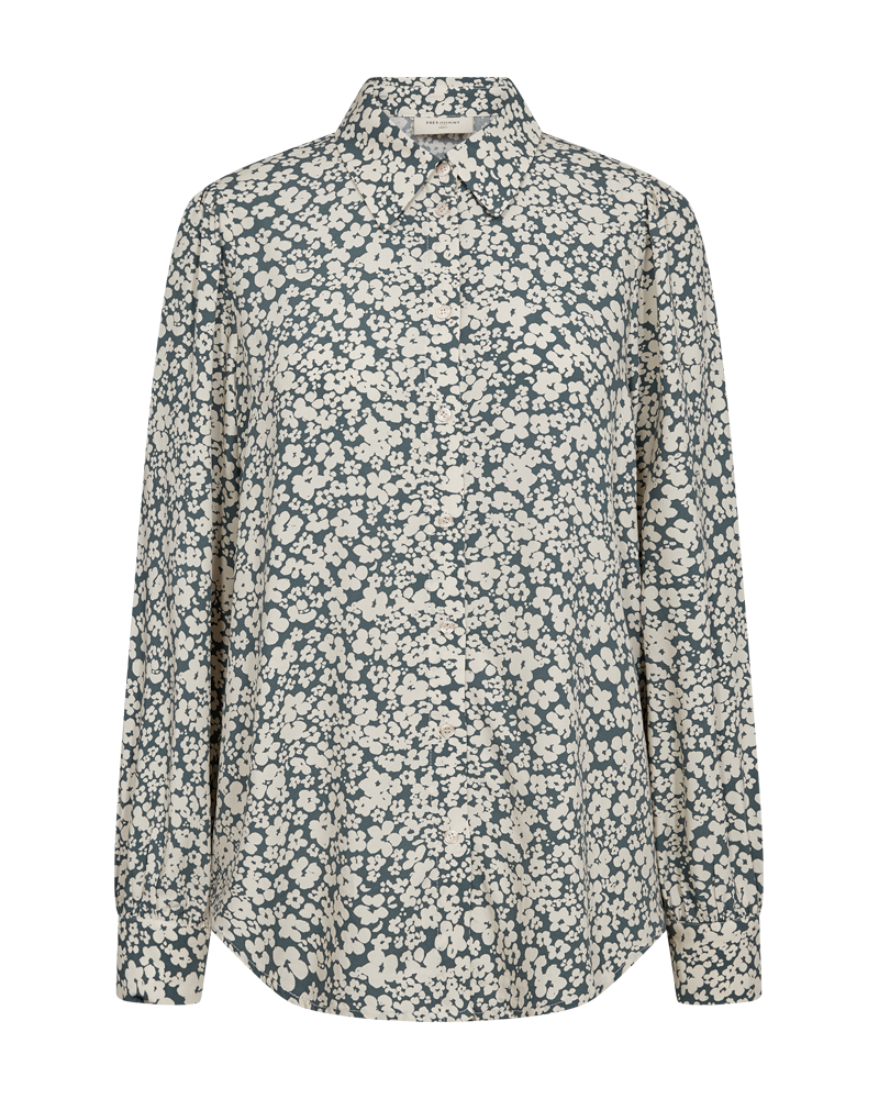 FQADNEY - HEMD - GRÜN UND BEIGE