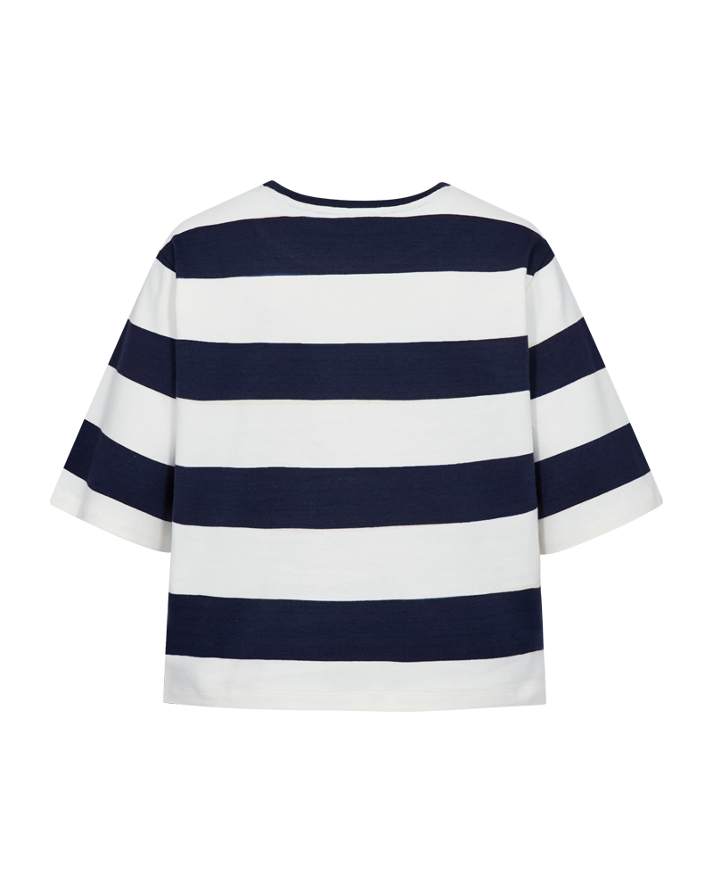 FQFAMILA - T-SHIRT - WEISS UND BLAU